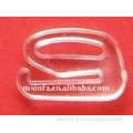 10mm Clear plastic hook for bra strap